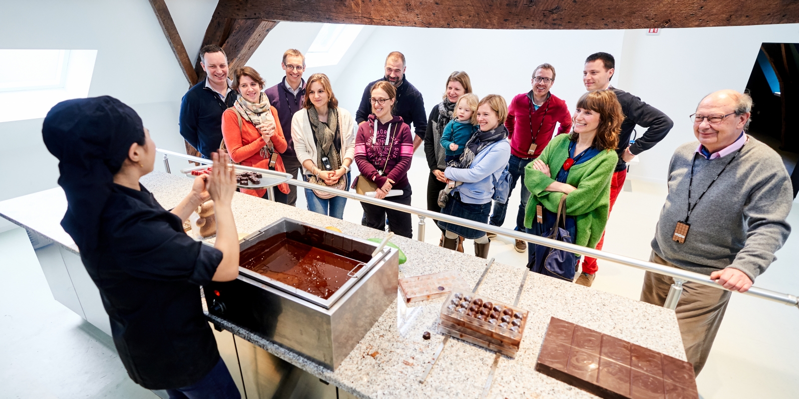 Choco Story, Atelier chocolat Bruxelles Belgique 